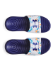 Under Armour Slippers donkerblauw/meerkleurig