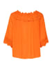 Cream Blouse oranje