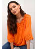 Cream Blouse oranje