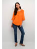Cream Blouse oranje