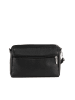 Anna Morellini Leder-Umhängetasche "Idalia" in Schwarz - (B)24 x (H)16 x (T)9 cm