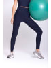 Onamaste Trainingsleggings "Lotus" in Dunkelblau