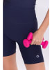 Onamaste Trainingsshorts "Lotus" in Dunkelblau
