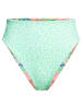 Billabong Dwustronne figi bikini "Sweet Tropics" w kolorze turkusowym ze wzorem