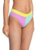 Quicksilver Figi bikini "Color Block" w kolorze różowo-turkusowym