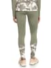 Roxy Legginsy sportowe "Big Gel" w kolorze khaki