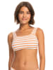 Roxy Bikinitop "Beach Classics" oranje/wit