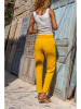 Gunes Kizi Spodnie w kolorze żółtym