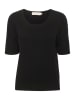 Cream Shirt "Dela" zwart