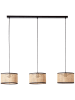 Brilliant Hanglamp "Wiley" lichtbruin - (B)110 x (D)25 cm