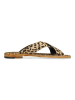MELVIN & HAMILTON Leder-Pantoletten "Elodie 18" in Beige