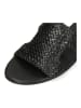 MELVIN & HAMILTON Leren slippers "Hanna 74" zwart