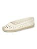 MELVIN & HAMILTON Leren espadrilles "Bree 1" crème