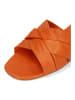 MELVIN & HAMILTON Skórzane klapki "Elodie 46" w kolorze pomarańczowym