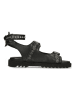 MELVIN & HAMILTON Leren sandalen "Wilma 37" zwart