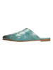 MELVIN & HAMILTON Leren slippers "Alexa 42" turquoise