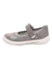 superfit Leder-Ballerina "Tensy" in Hellgrau