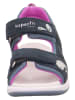 superfit Leren sandalen "Sunny" donkerblauw