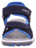 superfit Leren sandalen "Mike 3.0" donkerblauw