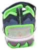superfit Leren sandalen "Mike 3.0" donkerblauw/groen