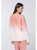 Chiemsee Bluza w kolorze brzoskwiniowo-białym