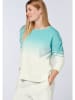 Chiemsee Sweatshirt lichtblauw/crème
