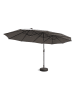 Lifa Living Sonnenschirm in Anthrazit - Ø 450 cm