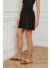 Fleur de Lin Leinen-Shorts "Iverlest" in Schwarz