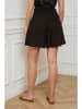 Fleur de Lin Leinen-Shorts "Iverlest" in Schwarz