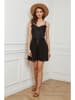 Fleur de Lin Leinen-Shorts "Iverlest" in Schwarz