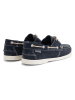 TRAVELIN' Leren mocassins "Penzance" donkerblauw
