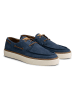 TRAVELIN' Leder-Mokassins "Shipton" in Dunkelblau