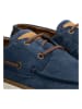 TRAVELIN' Leder-Mokassins "Shipton" in Dunkelblau