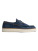 TRAVELIN' Leren mocassins "Shipton" donkerblauw