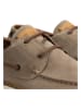 TRAVELIN' Leren mocassins "Shipton" beige