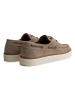TRAVELIN' Leren mocassins "Shipton" beige