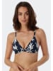 Schiesser Bikinitop donkerblauw