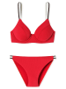 Schiesser Bikini w kolorze czerwonym