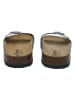 billowy Leren slippers wit