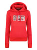 Geographical Norway Hoodie "Feratia" rood