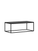 Evila Salontafel "Tiger" zwart - (B)120 x (H)42 x (D)60 cm