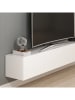 Evila TV-Regal "Rigel" in Weiß - (B)180 x (H)30 x (T)32 cm