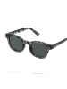 HANUKEII Okulary przeciwsłoneczne unisex "Tarifa" w kolorze szaro-czarnym