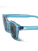 HANUKEII Okulary przeciwsłoneczne unisex "Tarifa" w kolorze niebiesko-czarnym