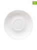 Rosenthal 6er-Set: Kaffee-Untertassen "Jade" in Weiß - Ø 14,5 cm