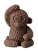 Rosenthal Dekofigur "Pets - Monkey Gordon" in Braun - (B)6,5 x (H)6,5 x (T)3,5 cm