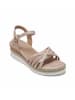 Sixth Sens Sleehaksandalen beige