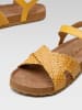 Lasocki Leren sandalen geel