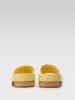 Gino Rossi Skórzane klapki w kolorze żółtym