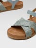 Lasocki Leren sandalen lichtblauw